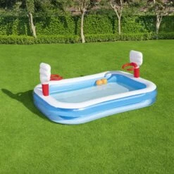 Bestway Bestway® Plain ABS Plastic & PVC Family Fun Pool (W) 1.68m X (L) 2.51m 17 Bestway Bestway® Plain ABS Plastic & PVC Family Fun Pool (W) 1.68m X (L) 2.51m -Garden & Outdoors bestway bestway plain abs plastic pvc family fun pool w 1 68m x l 2 51m6942138914153 02i