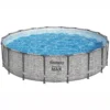 Bestway Steel Pro MAX™ Realistic Stone Print Polyvinyl Chloride (PVC) & Steel Pool (W) 5.49m X (L) 5.49m -Garden & Outdoors bestway steel pro max realistic stone print polyvinyl chloride pvc steel pool w 5 49m x l 5 49m6941607310502 01c