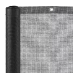 Black Polyester (PES) & PVC Garden Screen (H)1m (W)3m 12 Black Polyester (PES) & PVC Garden Screen (H)1m (W)3m -Garden & Outdoors black polyester pes pvc garden screen h 1m w 3m5059340679921 37c
