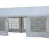 Blooma Betty White Rectangular Gazebo, (W)5.96m (D)2.97m - Assembly Required -Garden & Outdoors blooma betty white rectangular gazebo w 5 96m d 2 97m assembly required3663602419167 01c bq