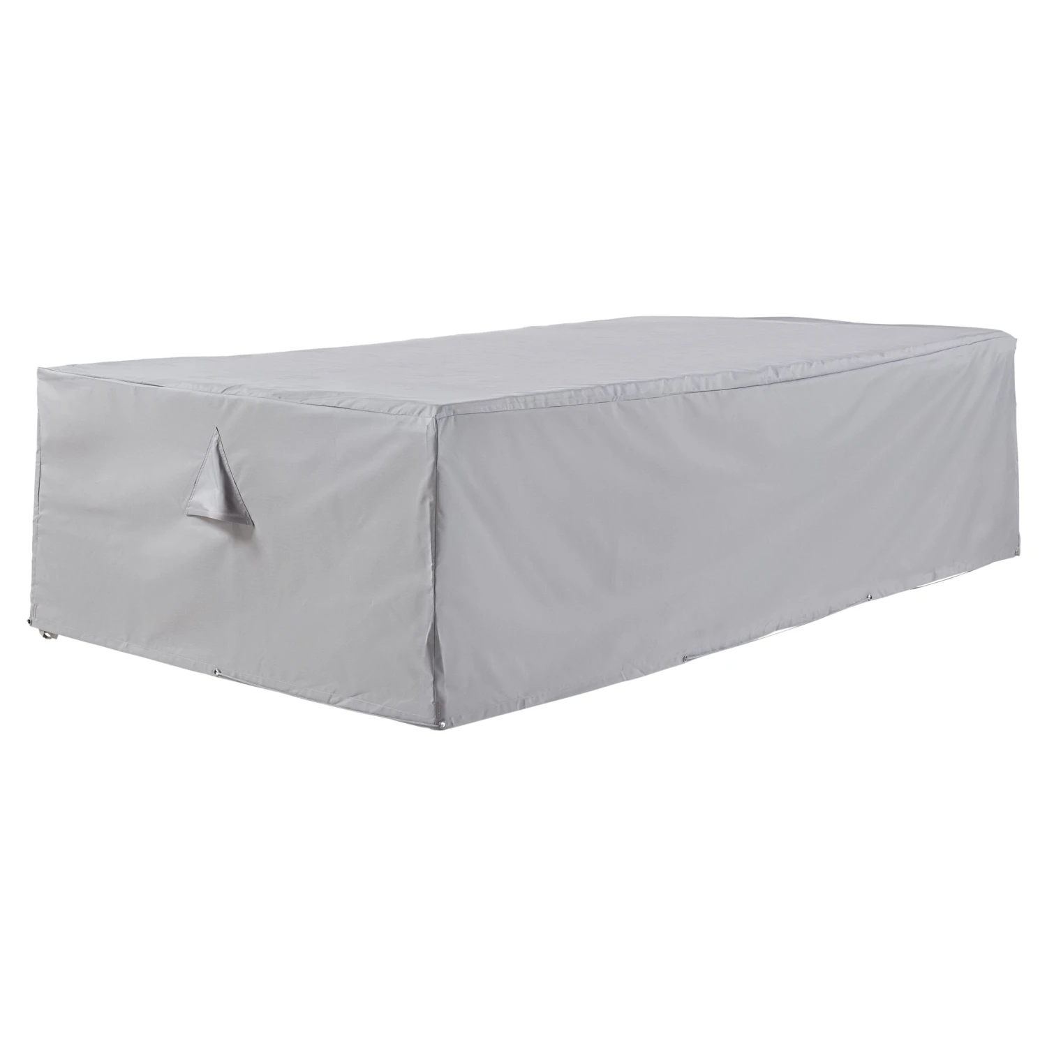 Blooma Large Grey Rectangular Table Cover 240cm(L) 60cm(H) 120cm(W)