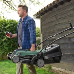 Bosch Power For All EasyRotak 36-550 Cordless 36V Rotary Lawnmower -Garden & Outdoors bosch power for all easyrotak 36 550 cordless 36v rotary lawnmower4059952505558 05i bq