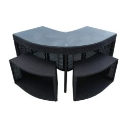 Canadian Spa Company Brown Corner Bar & Stools -Garden & Outdoors canadian spa company brown corner bar stools0700697210941 21c