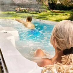 Canadian Spa Company St. Lawrence Swim Spa, 8 Seats -Garden & Outdoors canadian spa company st lawrence swim spa 8 seats0700697210545 03i bq