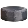 CleverSpa Grey Circular Hot Tub Cover -Garden & Outdoors cleverspa grey circular hot tub cover5019008882872 02c BQ