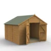 Forest Garden 10x10 Apex Dip Treated Shiplap Wooden Shed With Floor -Garden & Outdoors forest garden 10x10 apex dip treated shiplap wooden shed with floor5013053192931 01c