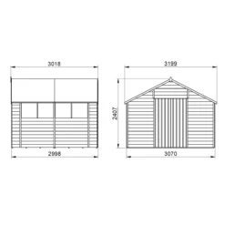 Forest Garden 10x10 Ft Apex Overlap Wooden 2 Door 4 Windows Shed With Floor 15 Forest Garden 10x10 Ft Apex Overlap Wooden 2 Door 4 Windows Shed With Floor -Garden & Outdoors forest garden 10x10 ft apex overlap wooden 2 door 4 windows shed with floor5013053178010 01t bq