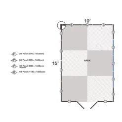 Forest Garden 10x15 Apex Dip Treated Shiplap Wooden Shed With Floor (Base Included) -Garden & Outdoors forest garden 10x15 apex dip treated shiplap wooden shed with floor base included 5013053192948 02t