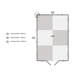 Forest Garden 10x15 Apex Pressure Treated Overlap Wooden Shed With Floor - Assembly Service Included -Garden & Outdoors forest garden 10x15 apex pressure treated overlap wooden shed with floor assembly service included5013053192818 02t