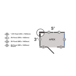 Forest Garden 5x3 Apex Pressure Treated Overlap Wooden Shed With Floor (Base Included) 21 Forest Garden 5x3 Apex Pressure Treated Overlap Wooden Shed With Floor (Base Included) -Garden & Outdoors forest garden 5x3 apex pressure treated overlap wooden shed with floor base included 5013053192849 02t