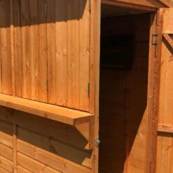 Forest Garden 6x3 Ft Pent Shiplap Garden Bar With Single Door -Garden & Outdoors forest garden 6x3 ft pent shiplap garden bar with single door5013053184066 41c bq