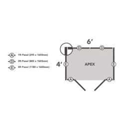 Forest Garden 6x4 Apex Pressure Treated Overlap Wooden Shed With Floor - Assembly Service Included -Garden & Outdoors forest garden 6x4 apex pressure treated overlap wooden shed with floor assembly service included5013053192122 02t
