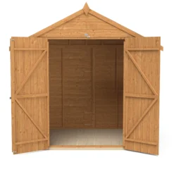 Forest Garden 7X5 Apex Dip Treated Shiplap Shed With Floor - Assembly Service Included -Garden & Outdoors forest garden 7x5 apex dip treated shiplap shed with floor assembly service included5013053182741 05c bq