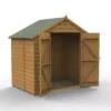 Forest Garden 7x5 Apex Dip Treated Shiplap Wooden Shed With Floor -Garden & Outdoors forest garden 7x5 apex dip treated shiplap wooden shed with floor5013053194140 01c