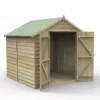 Forest Garden 7x7 Ft Apex Overlap Wooden Shed With Floor -Garden & Outdoors forest garden 7x7 ft apex overlap wooden shed with floor5013053192870 01c