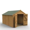 Forest Garden 8x12 Apex Dip Treated Shiplap Wooden Shed With Floor - Assembly Service Included -Garden & Outdoors forest garden 8x12 apex dip treated shiplap wooden shed with floor assembly service included5013053193860 01c