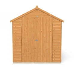 Forest Garden 8x6 Ft Apex Shiplap Wooden 2 Door 2 Windows Shed With Floor -Garden & Outdoors forest garden 8x6 ft apex shiplap wooden 2 door 2 windows shed with floor5013053178768 04c bq