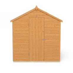 Forest Garden 8x6 Ft Apex Shiplap Wooden 2 Windows Shed With Floor (Base Included) - Assembly Service Included -Garden & Outdoors forest garden 8x6 ft apex shiplap wooden 2 windows shed with floor base included assembly service included5013053178744 04c bq