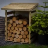 Forest Garden Compact Timber 3x3 Ft Pent Log Store 1 Forest Garden Compact Timber 3x3 Ft Pent Log Store -Garden & Outdoors forest garden compact timber 3x3 ft pent log store5013053189900 05i