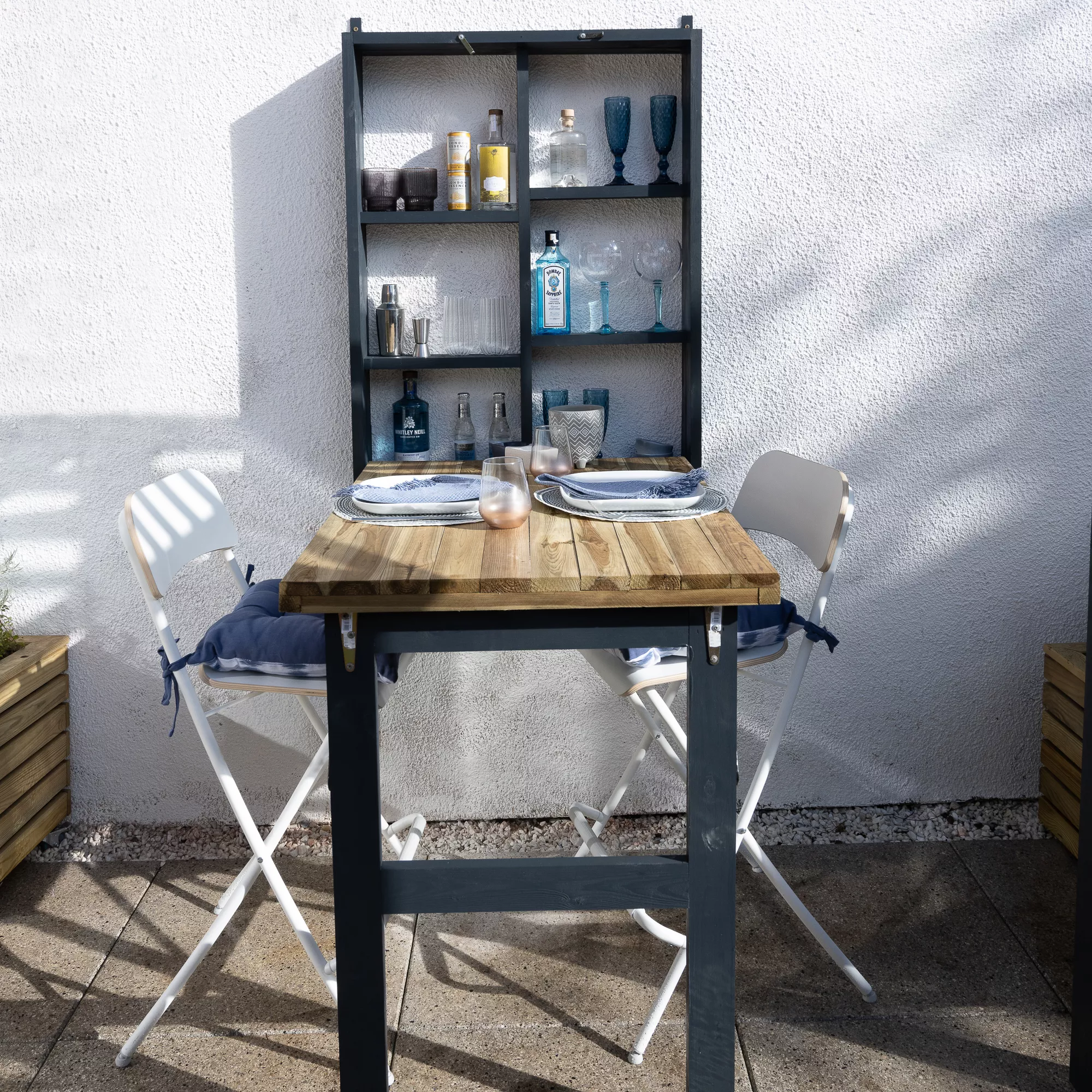 Forest Garden Fold Down Timber Garden Bar (Base Not Required) 6 Forest Garden Fold Down Timber Garden Bar (Base Not Required) - Image 4