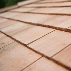 Forest Garden Furnished Cedar Roof Hexagonal Gazebo, (W)4900mm (D)4240mm (Green Cushion Included) -Garden & Outdoors forest garden furnished cedar roof hexagonal gazebo w 4900mm d 4240mm green cushion included 5013053172612 10i