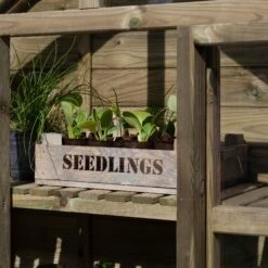 Forest Garden Georgian Wall Greenhouse With Auto Vent -Garden & Outdoors forest garden georgian wall greenhouse with auto vent5013053185087 40c bq