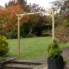 Forest Garden Hanbury Flat Top European Softwood Arch (H) 213.5cm X (W) 209cm -Garden & Outdoors forest garden hanbury flat top european softwood arch h 213 5cm x w 209cm5013053190128 01i
