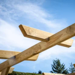 Forest Garden Hanbury Flat Top European Softwood Arch (H) 213.5cm X (W) 209cm 10 Forest Garden Hanbury Flat Top European Softwood Arch (H) 213.5cm X (W) 209cm -Garden & Outdoors forest garden hanbury flat top european softwood arch h 213 5cm x w 209cm5013053190128 03i