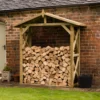 Forest Garden Large Timber 7x3 Ft Apex Wall Log Store 2 Forest Garden Large Timber 7x3 Ft Apex Wall Log Store -Garden & Outdoors forest garden large timber 7x3 ft apex wall log store5013053190760 01i