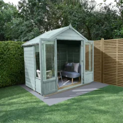 Forest Garden Oakley 7x5 Apex Overlap Solid Wood Summer House With Double Door (Base Included) - Assembly Service Included 10 Forest Garden Oakley 7x5 Apex Overlap Solid Wood Summer House With Double Door (Base Included) - Assembly Service Included -Garden & Outdoors forest garden oakley 7x5 apex overlap solid wood summer house with double door base included assembly service included5013053188538 02i bq