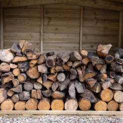 Forest Garden Overlap Timber 6x5 Ft Apex Log Store 12 Forest Garden Overlap Timber 6x5 Ft Apex Log Store -Garden & Outdoors forest garden overlap timber 6x5 ft apex log store5013053189962 02i