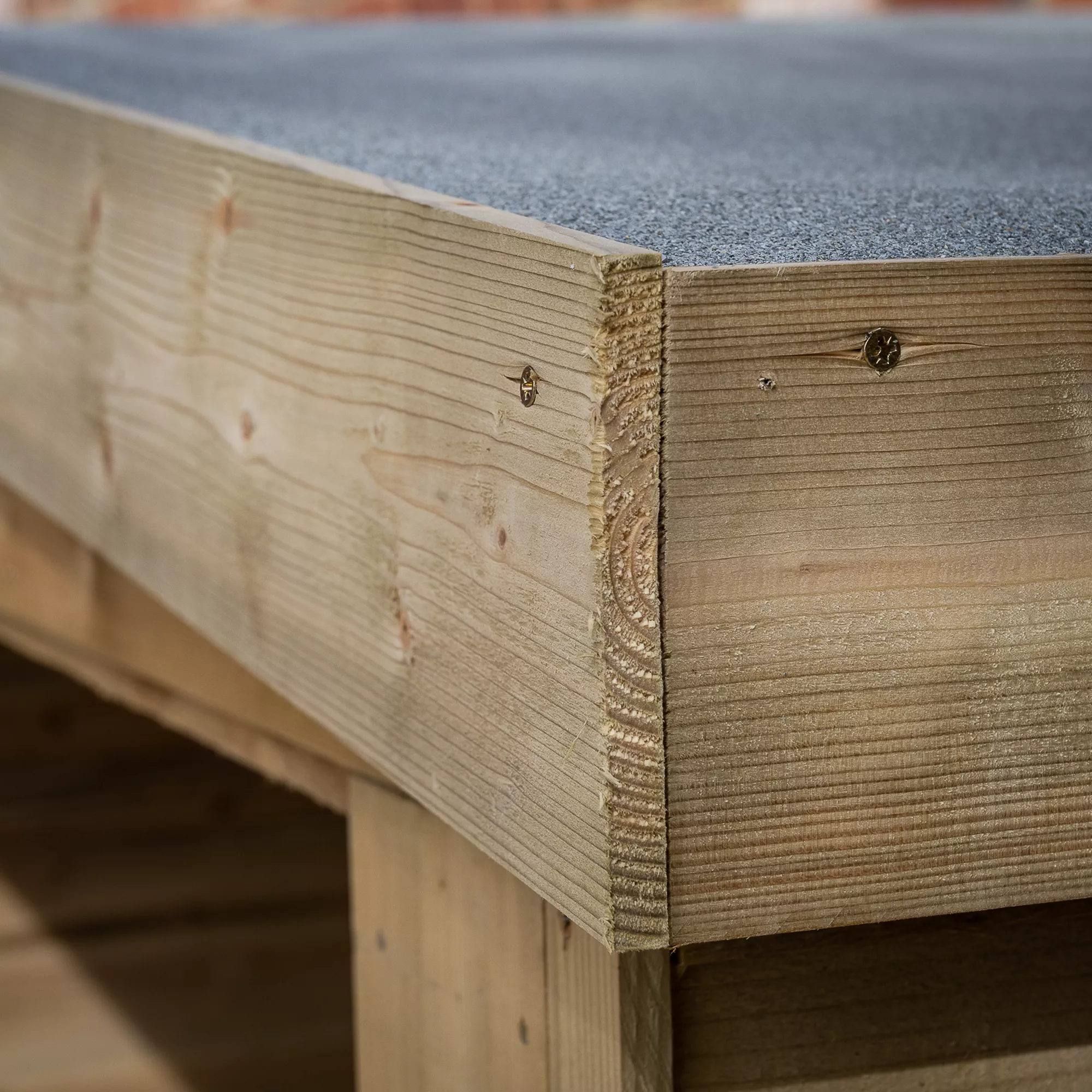 Forest Garden Overlap Timber 6x5 Ft Apex Log Store 8 Forest Garden Overlap Timber 6x5 Ft Apex Log Store - Image 6