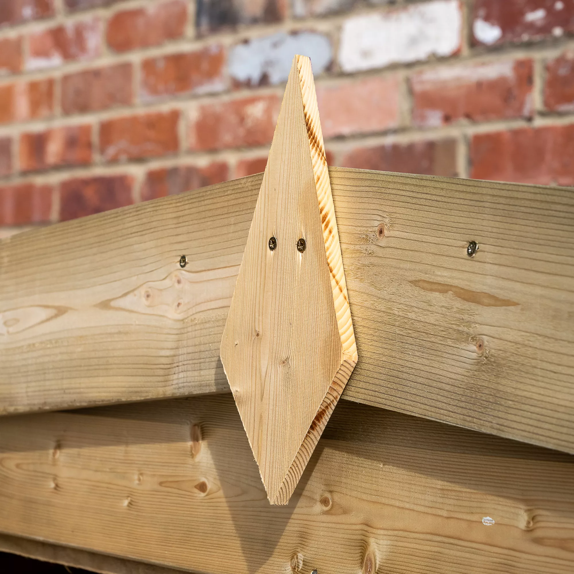 Forest Garden Overlap Timber 6x5 Ft Apex Log Store 9 Forest Garden Overlap Timber 6x5 Ft Apex Log Store - Image 7