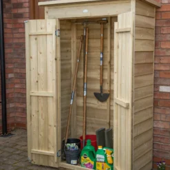 Forest Garden Overlap Wooden 3x2 Pent Garden Storage -Garden & Outdoors forest garden overlap wooden 3x2 pent garden storage5013053162798 01i bq