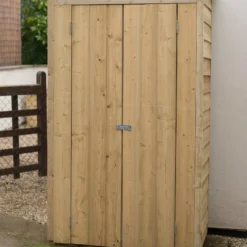 Forest Garden Overlap Wooden 3x2 Pent Garden Storage -Garden & Outdoors forest garden overlap wooden 3x2 pent garden storage5013053162798 02i bq