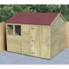 Forest Garden Timberdale 10x8 Ft Reverse Apex Tongue & Groove Wooden Shed With Floor -Garden & Outdoors forest garden timberdale 10x8 ft reverse apex tongue groove wooden shed with floor5013053189078 01i bq