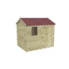 Forest Garden Timberdale 8x6 Ft Reverse Apex Tongue & Groove Wooden Shed With Floor -Garden & Outdoors forest garden timberdale 8x6 ft reverse apex tongue groove wooden shed with floor5013053188934 01c bq