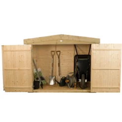 Forest Shiplap 6.5x2.6 Apex Garden Storage 2000L -Garden & Outdoors forest shiplap 6 5x2 6 apex garden storage 2000l5013053163252 02c bq