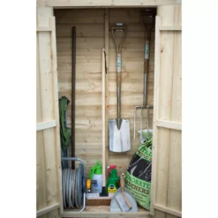Forest Tall Tongue & Groove 3.5x2 Pent Garden Storage 750L -Garden & Outdoors forest tall tongue groove 3 5x2 pent garden storage 750l5013053163160 03i bq