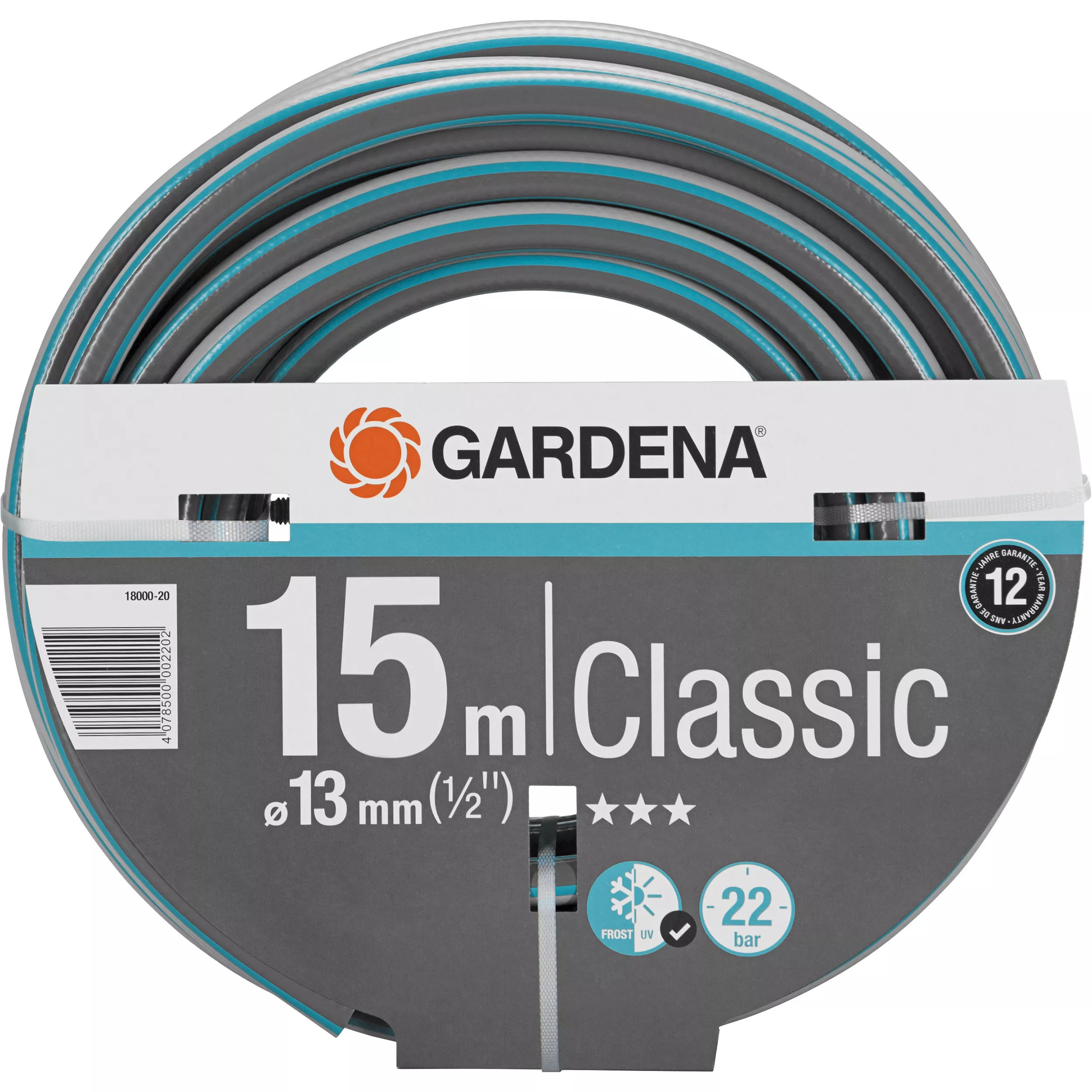 Gardena 18000-28 Blue Multi-purpose Hose Pipe (D)½" X (L)15m 3 Gardena 18000-28 Blue Multi-purpose Hose Pipe (D)½" X (L)15m