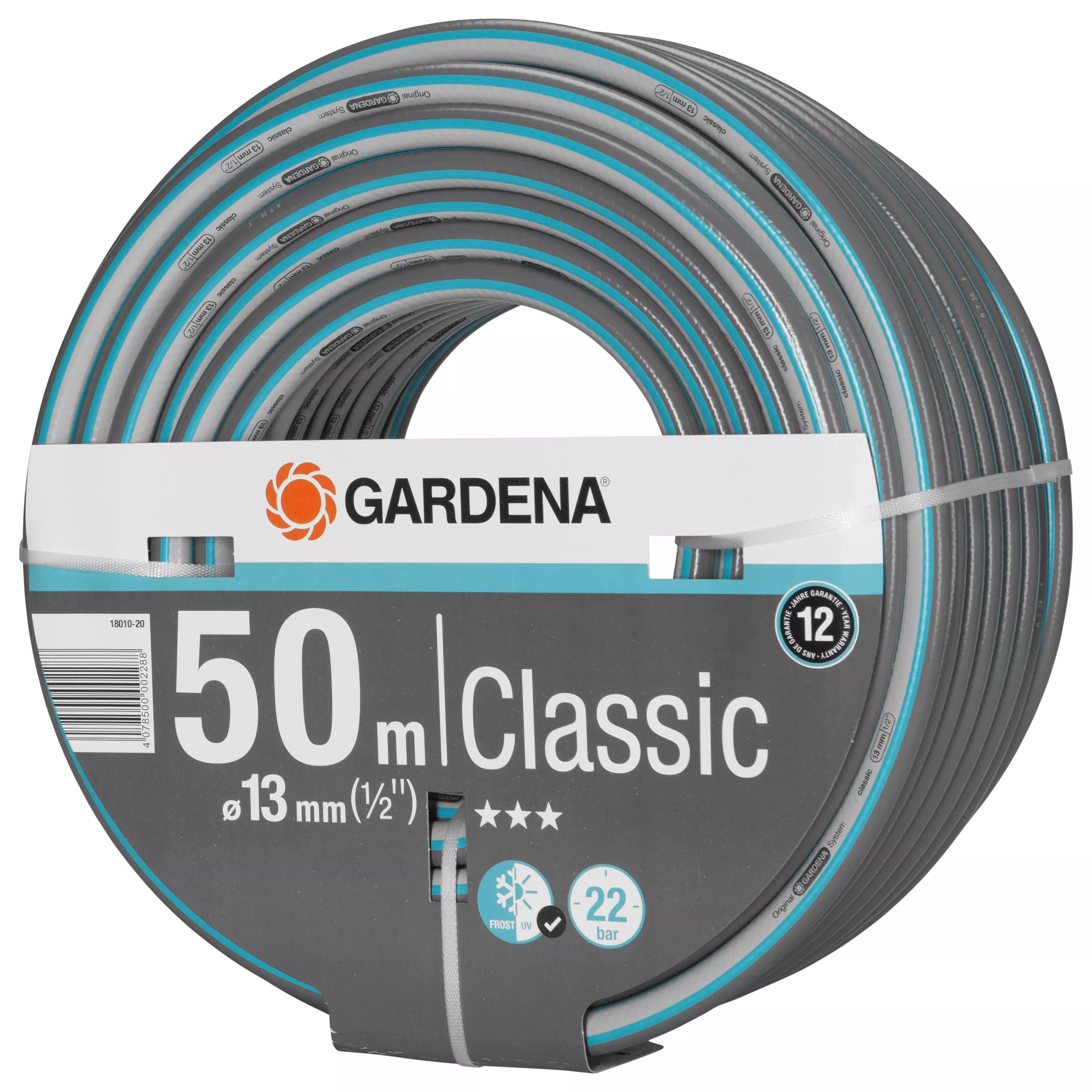 Gardena 18010-20 Blue Multi-purpose Hose Pipe (D)½" X (L)50m 3 Gardena 18010-20 Blue Multi-purpose Hose Pipe (D)½" X (L)50m
