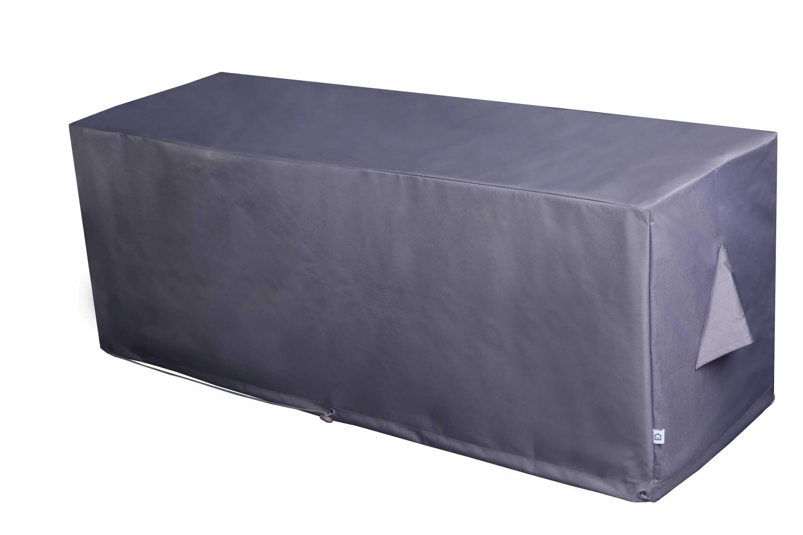 GoodHome Hamilton Steel Grey Rectangular Bench Cover 123cm(L) 46cm(H) 41cm(W) 3 GoodHome Hamilton Steel Grey Rectangular Bench Cover 123cm(L) 46cm(H) 41cm(W)