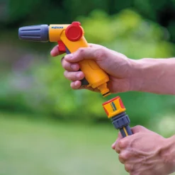 Hozelock 3 Function Hose Spray Gun -Garden & Outdoors hozelock 3 function hose spray gun5010646062442 01i bq