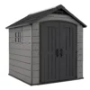 Keter Premier Apex Tongue & Groove Grey Shed With Floor -Garden & Outdoors keter premier apex tongue groove grey shed with floor7290112634122 01c bq