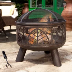 La Hacienda Alexis Steel Firepit