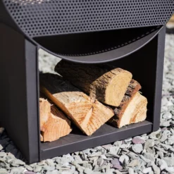 La Hacienda Camacha Steel Fireplace -Garden & Outdoors la hacienda camacha steel fireplace5055025585273 05i BQ