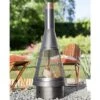La Hacienda Colorado Steel Chiminea -Garden & Outdoors la hacienda colorado steel chiminea5055025562427 02c bq