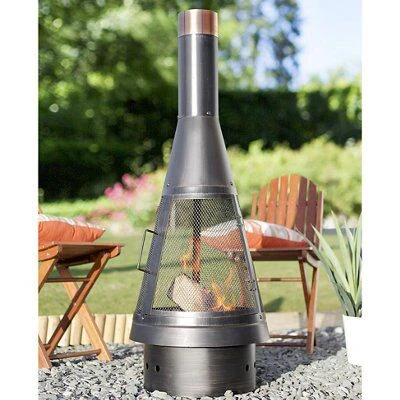 La Hacienda Colorado Steel Chiminea 3 La Hacienda Colorado Steel Chiminea
