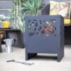 La Hacienda Fire Basket Steel Firepit -Garden & Outdoors la hacienda fire basket steel firepit5055025586119 01i bq