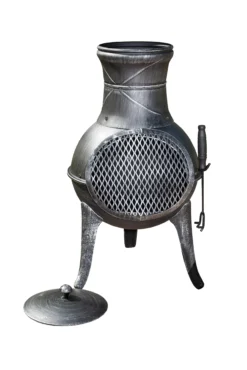 La Hacienda Panama Cast Iron & Steel Chiminea 7 La Hacienda Panama Cast Iron & Steel Chiminea -Garden & Outdoors la hacienda panama cast iron steel chiminea5055025591182 02c BQ